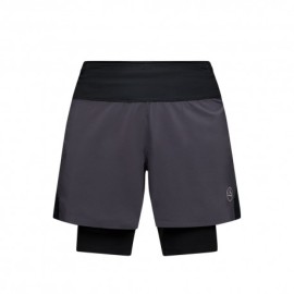 La Sportiva Short Trail Running Ultra Distance Onyx Chalk Uomo