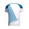 La Sportiva T-Shirt Trail Running Flow Lake Chalk Uomo