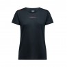 La Sportiva T-Shirt Trail Running Pure Nero Hibiscus Donna