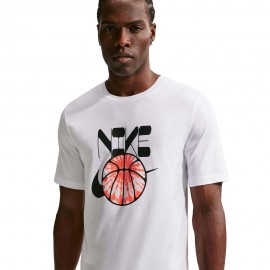 Nike Maglia Basket Off Court Bb-X Bianco Uomo