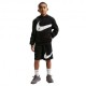 Nike Sportswear Club Shorts Sportivi Big Swoosh Nero Bambino