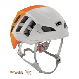 Petzl Casco Alpinismo Meteor Bianco Arancio S/M