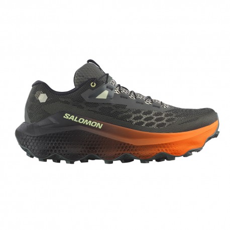 Salomon Ultra Glide 4 Urban Chic Nero Lime Cream - Scarpe Trail Running Uomo