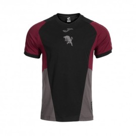Joma Sport Maglia Maniche Corte Torino 1C1C Nero Granata Bambino