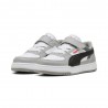 Puma Caven Iiii Ps Bianco Grigio Nero - Scarpe Da Ginnastica Bambino