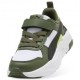 Puma Trinity 2 Ps Bianco Verde Nero - Scarpe Da Ginnastica Bambino