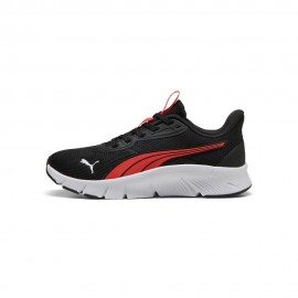 Puma Flexfocus Lite Gs Nero Rosso - Scarpe Da Ginnastica Bambino