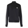 ADIDAS Tuta Sportiva Full Zip Triband Nero Donna
