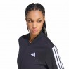 ADIDAS Tuta Sportiva Full Zip Triband Nero Donna