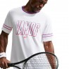 Nike T-Shirt Tennis Dri-Fit Cotton Alcaraz Bianco