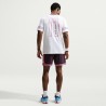 Nike T-Shirt Tennis Dri-Fit Cotton Alcaraz Bianco