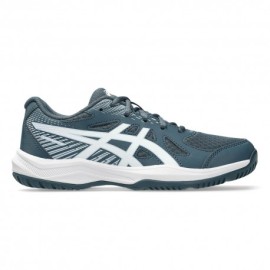 Asics Upcourt 6 Gs Raw Indigo Bianco - Scarpe Pallavolo Bambino