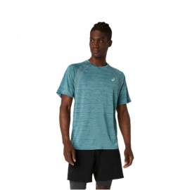 Asics T-Shirt Running Road Foggy Teal Uomo