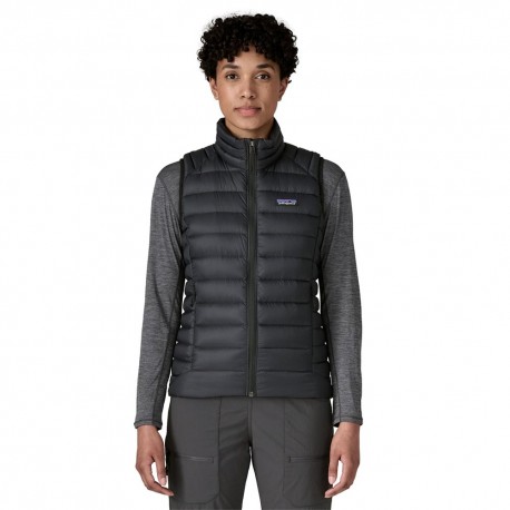 Patagonia Gilet Trekking Piuma Down Sweater Nero Donna