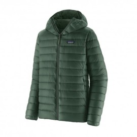 Patagonia Giacca Trekking Piuma Sweater Hoody Treeline Verde Uomo