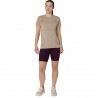 Asics Tight Running Road High Waist 8In Dark Aubergine Donna