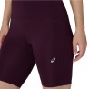 Asics Tight Running Road High Waist 8In Dark Aubergine Donna