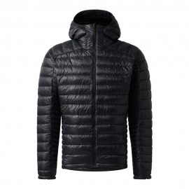 Haglofs Giacca Trekking Piuma L.I.M.Down Ii Hood True Nero Uomo