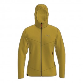 Salewa Felpa In Pile Rocca Hd Olive Oil Uomo