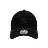 New Era Cappellino Velluto 9Forty Nero