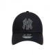 New Era Cappellino Outline Metallic Nero