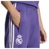 ADIDAS Originals Pantaloni Allenamento Calcio Real Madrid Viola Bianco Uomo