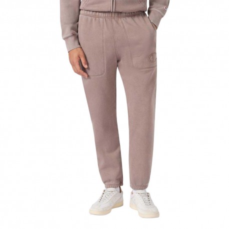 Champion Pantaloni Logo Vintage Rosa Uomo