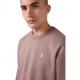 Champion Felpa Girocollo Logo Piccolo Moro Uomo