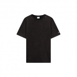 Champion T-Shirt Icon Wash Nero Uomo