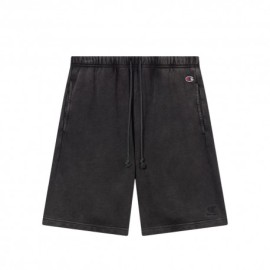 Champion Bermuda Icon Wash Nero Uomo