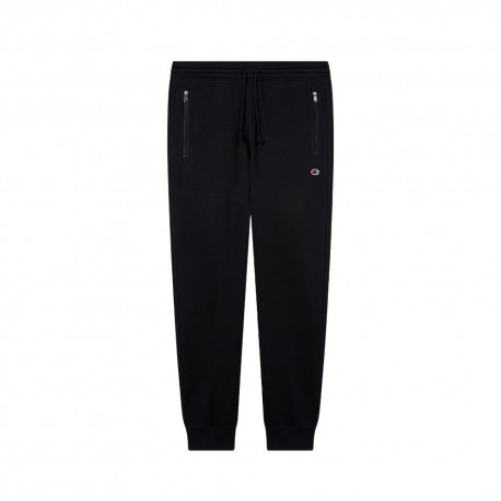 Champion Pantaloni Con Polsino C Tasche Zip Nero Uomo