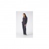 Champion Tuta Sportiva Con Cappuccio Pantapalazzo Grigio Donna
