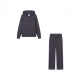 Champion Tuta Sportiva Con Cappuccio Pantapalazzo Grigio Donna
