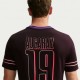 Nike T-Shirt Tennis Dri-Fit Cotton Alcaraz Burgundy Ash Uomo