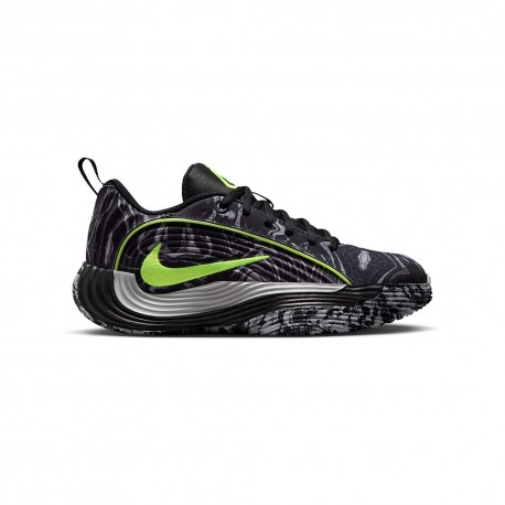 Nike Giannis Immortality 5 Gs Nero Volt-Lt Smoke - Scarpe Basket Bambino