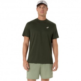 Asics T-Shirt Tennis Court Vintage Khaki Uomo