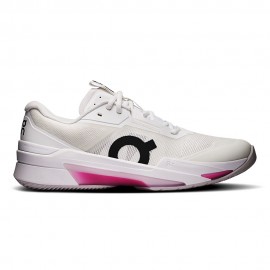 On The Roger Pro Fire Hc Bianco Rosa - Scarpe Tennis Uomo