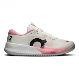 On The Roger Pro 3 Clay Ivory Magnolia - Scarpe Tennis Donna