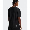On T-Shirt Tennis Court-T Nero Uomo