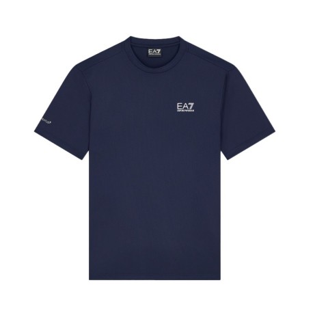 Ea7 Polo Tennis Pro Bublik Armani Blue Uomo