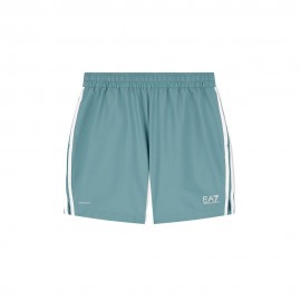 Ea7 Short Tennis Pro Bublik Argento Pine Uomo