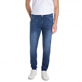 Replay Jeans Anbass Blu Medio Uomo