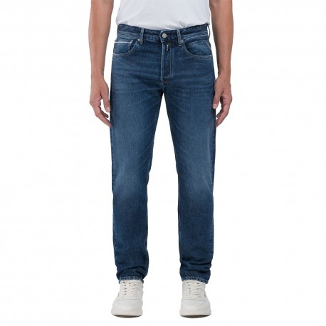 Replay Jeans Groover Blu Chiaro Uomo