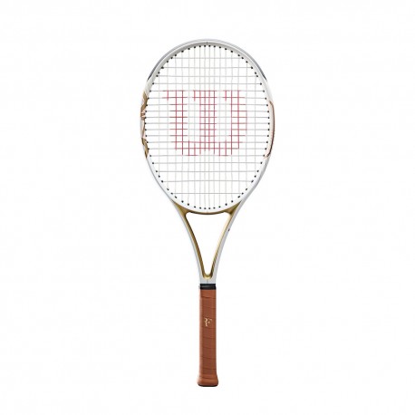Wilson Rf 01 Hall Of Fame Bianco Oro - Racchetta Tennis
