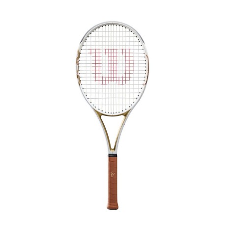 Wilson Rf 01 Hall Of Fame Bianco Oro - Racchetta Tennis