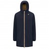 K-Way Giacca Cappuccio Stretch Warm Reversibile Blu Uomo