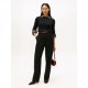 Tommy Hilfiger Soft Wool Cable 100% Lana Nero Donna