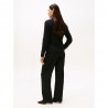 Tommy Hilfiger Soft Wool Cable 100% Lana Nero Donna