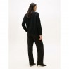 Tommy Hilfiger Soft Woll 100% Lana Dolcevita Nero Donna