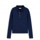 Tommy Hilfiger Polo Rib Blu Donna